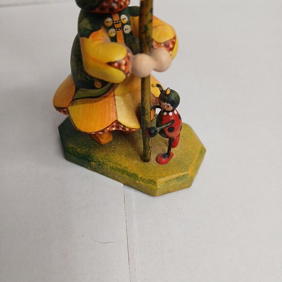 Kathe Wohlfahrt Kindertraum  1997 Sunflower Girl Limited Edition 127/300 - Picture 5 of 12